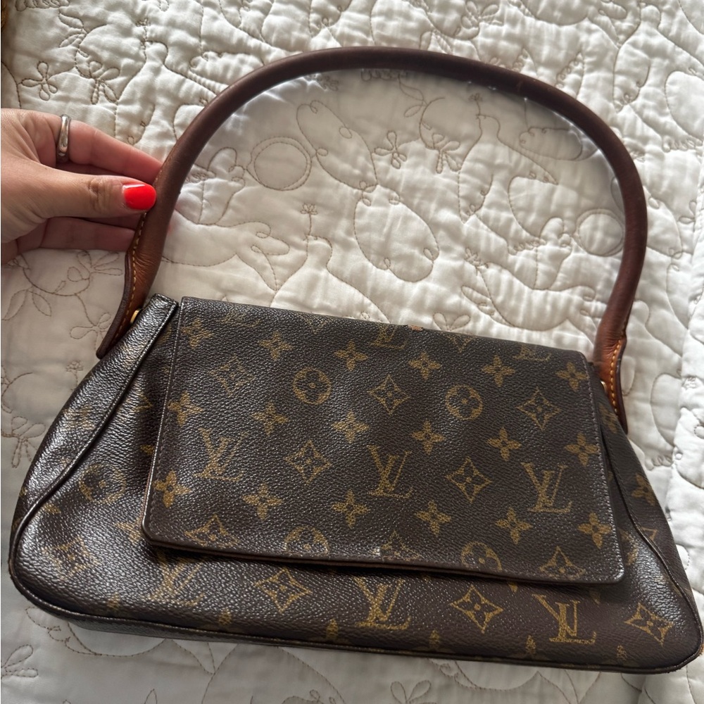 Louis Vuitton Brown Monogram Shoulder Bag